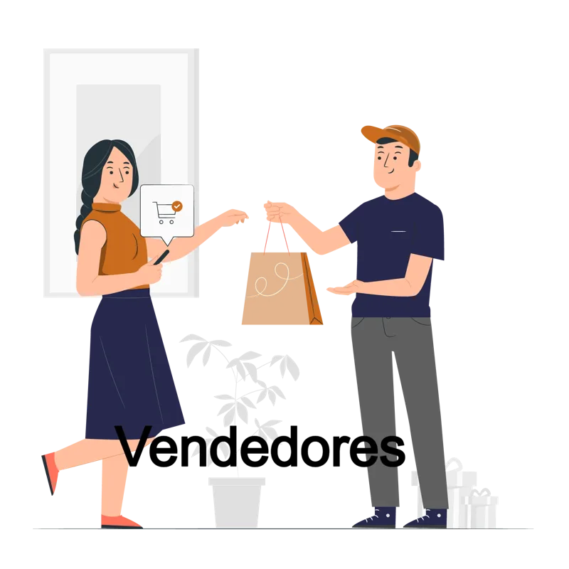 Vendedores para grandes tiendas